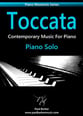 Toccata piano sheet music cover